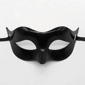 Siyah Renk Masquerade Kostüm Partisi Venedik Balo Maskesi (5358) thumbnail 1