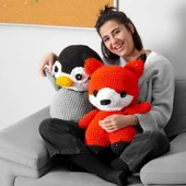 Loren Penye Kumaş El Örgü İpi Siyah - 33 - 33499 thumbnail 3