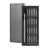 25 Parça 24 farklı uçlu Mıknatıslı 25 in 1  Tornavida Seti (5358) thumbnail 1