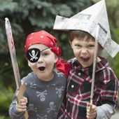 Vinleks Deri Korsan Göz Bandı Göz Maskesi Lastikli (5358) thumbnail 2