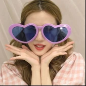 Büyük Kalp Parti Gözlüğü Karışık 12 Adet (5358) thumbnail 2