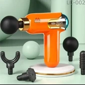Yeni Nesil Darbeli Titreşimli Şarjlı Sporcu Masaj Tabancası 4 Başlıklı LC-002 (5358) thumbnail 1