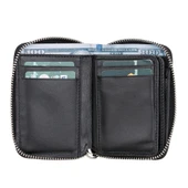 Elvis Deri Erkek Cüzdan RST1 Siyah thumbnail 3