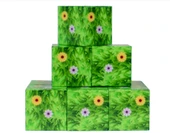 Megacraft 9 Parça Çiçekli Yaprak Çimen Blok thumbnail 4