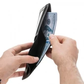 Pier Deri Erkek Cüzdan RST1 Siyah thumbnail 3