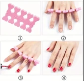 Parmak Ayırıcı Sünger Manikür Pedikür Aparatı 5 ADET thumbnail 4