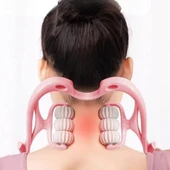 Çok Fonksiyonlu Manuel Altı Tekerlekli Boyun Masaj Aleti thumbnail 5