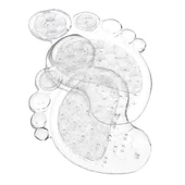 Ayakkabı İçi Ayak Kaydırmaz Dolgulu Rahat Silikon Pedi Tabanlığı thumbnail 2