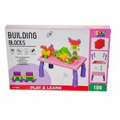İnşa Blokları Kız Seti 100 Parça thumbnail 2