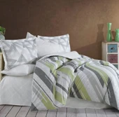 Hobby Çift Kişilik Ranforce Nevresim Takımı Stark Yeşil thumbnail 1