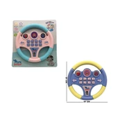 Nini Baby Direksiyon Eğitici Sesli Müzikli 21*21 Cm 8 Tuşlu Oyuncak Direksiyon - 1 Adet Stokta Olan Gönderilir thumbnail 4