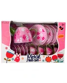 Şimşek Toys Metal Çay Seti Pembe Çiçek Desen 620 C6 thumbnail 1