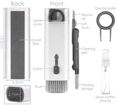 Çok Fonksiyonlu 7 Parça Airpods Klavye Ekran Kulaklık Temizleme Kiti (5365) thumbnail 5