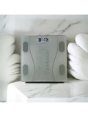 Techfit MD 1075 Medical Yağ Ölçer Fonksiyonlu Techfit Akıllı Bluetooth Tartı Baskül Vücut Analizi - Beyaz thumbnail 2