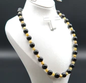 Oltu Taşı ve Kehribar Kadın Kolye sk000137 thumbnail 1