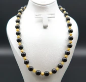 Oltu Taşı ve Kehribar Kadın Kolye sk000137 thumbnail 2