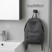 Falko Askı Mat Siyah Metal Askılık Banyo Mutfak Salon Askısı Şık Tasarım Dayanıklı Kullanım thumbnail 5