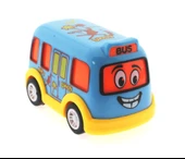 Çek Bırak Mini Sevimli Mavi Otobüs thumbnail 1