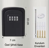 Şifreli Anahtar ve Eşya Saklama Güvenlik Kasası thumbnail 2