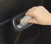 Araba Çöp Kutusu Kapaklı Organizer Siyah (5365) thumbnail 5