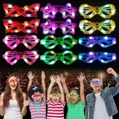 Led Işıklı Karışık 6 Model Yanar Söner Parti Gözlüğü 6 Adet thumbnail 1