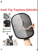 Kedi Tüy Toplama Eldiveni Köpek Tüy Toplama Eldiveni Tüy Toplama Eldiveni Kedi Tüyü thumbnail 1