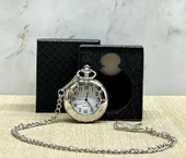Özel Kutulu Gümüş Köstekli Saat Alk4685 thumbnail 1