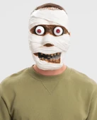 Sallanan Yaylı Oynar Gözlü Mumya Maskesi (5365) thumbnail 1