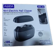 AUHMA ANC-02 4'ü 1 Arada Elektrikli Tırnak Kesme ve Törpüleme Makinesi 500mAh Şarjlı, USB-C, 2 Hız Kademeli, Güvenli thumbnail 5
