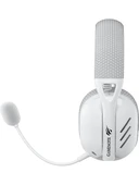 Havit Gamenote Fuxi-H3 Beyaz-Gri 7.1 USB Kablolu/Kablosuz Kulak Üstü Oyuncu Kulaklığı thumbnail 4