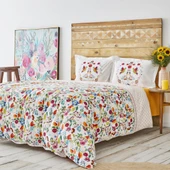 KARACA HOME PARLİN ÇİFT KİŞİLİK NEVRESİM TAKIMI FUŞYA thumbnail 2