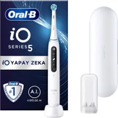 Oral-B iO 5 Şarjlı Diş Fırçası - Beyaz thumbnail 1
