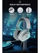 Havit Gamenote H2230D Beyaz Kablolu Kulak Üstü Oyuncu Kulaklığı thumbnail 3