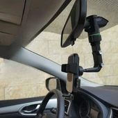 Dikiz Aynasına Takılabilen Eklemli Telefon Tutucu Aparat (5365) thumbnail 3
