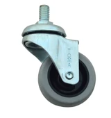 2 Adet Civatalı Metal 50mmx20mm Koltuk Sandalye Mobilya Tekeri thumbnail 4