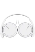 Sony MDR-ZX110APW Beyaz Mikrofonlu Kulak Üstü Kulaklık (Sony Eurasia Garantili) thumbnail 3
