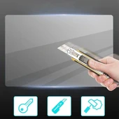 Tesla Yeni Model Y 2in1 Araç Multimedya Ekran Koruyucu Uygulama Aparatlı Premium Temperli Cam Ekran Koruyucu thumbnail 3