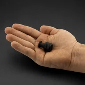 Siyah Tek Vidalı Çizgili Düğme Metal Kulp Çekmece Mobilya Mutfak Dolabı Dolap Kulbu Kulpları thumbnail 4