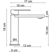 Fontana Lavabo Bataryası (Rose) FJ-SS1013 thumbnail 2