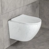 Lena Asma Klozet (Mat Beyaz Mermer) ET-W1200M8 thumbnail 2