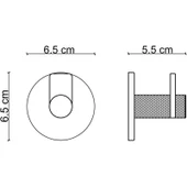 Fontana FY-90101 Mat Krom & Siyah Askı thumbnail 2
