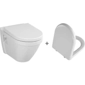 VitrA Vitra S50 Asma Klozet Ve Ses Yok Yavaş Kapanan Duroplast Kapak thumbnail 1