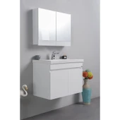 Livea Marmol 65CM Banyo Dolabi Beyaz thumbnail 1
