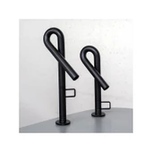 Fontana Lavabo Bataryası (Mat Siyah) FK-6115 thumbnail 2