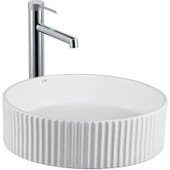 Lena Tezgahüstü Lavabo Beyaz E-W1001MB thumbnail 1