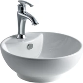 Lena E-5033 Tezgah Üstü Porselen Lavabo thumbnail 1