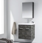 Orka Enez 65 cm İrony Banyo Dolabı Takımı thumbnail 1