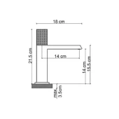 Fontana Lavabo Bataryası (Rose) FK-9113 thumbnail 2