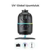 Havit ST7609 Otomatik Yüz Takip Sistemli Telefon Tutucu thumbnail 5