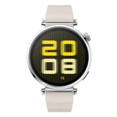 Sneezy Huawei Watch GT5 41mm İle Uyumlu SoftFlex Metal Tokalı Spor Silikon Akıllı Saat Kordonu  Starlight thumbnail 5